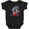 mma bulldog final Baby Bodysuit