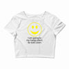 happy place Crop Top