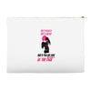 she's beauty she's grage she's punch you in the face Accessory Pouches