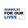 March For Our Lives License Plate