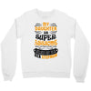 My Daughter Is Super Awesome Her Stepmom Crewneck Sweatshirt
