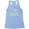 educated natural queen1 Racerback Tank