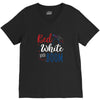 4th of July V-Neck Tee