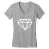 diamond Women's V-Neck T-Shirt