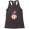 4th of July Peeking Baby Inside Egg Racerback Tank