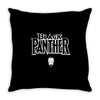 black panther logo Throw Pillow