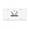 baba yaga License Plate