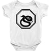 snake black Baby Bodysuit