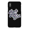 rock n roll girl iPhoneX Case