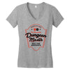 Welcome To My Table Dungeon Master Women's V-Neck T-Shirt