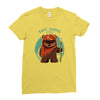 save ewoks Ladies Fitted T-Shirt