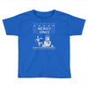 christmas funny dog &amp; snowman Toddler T-shirt