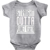 straight outta planet vegeta Baby Bodysuit