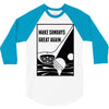 Make Sundays Great Again Shirt 3/4 Sleeve Shirt