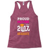 Class of 2017 Proud Mother Graduation Racerback Tank