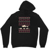 christmas ugly shark Unisex Hoodie