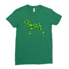 boxer leaf Ladies Fitted T-Shirt