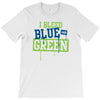 i bleed blue and green T-Shirt