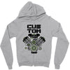 mechanic custom Zipper Hoodie
