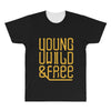 young wild and free All Over Men's T-shirt