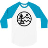 camp bold (for light) 3/4 Sleeve Shirt