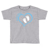 Baby Boy with Heart Any Name Customized Toddler T-shirt