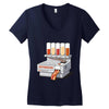 autobacon Women's V-Neck T-Shirt