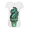 tentacle ice Maternity Scoop Neck T-shirt