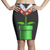 nintendo mario brothers piranha plant Pencil Skirts