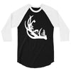 deer antler with buck forest 3/4 Sleeve Shirt
