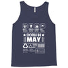 Born In May Tank Top