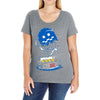 got the ghost Ladies Curvy T-Shirt