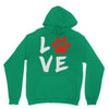 love dog paw Hoodie