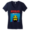 Jaws Parody Lol Skeletor  Myahs Women's V-Neck T-Shirt