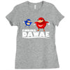 Finding Da Wae Shirt - Ugandan Knuckles Shirt Ladies Fitted T-Shirt