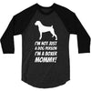 not just a dog person i'm a boxer mommy! 3/4 Sleeve Shirt