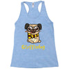 gryffindog pug Racerback Tank