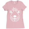 spacehopper ~ mens funny retro Ladies Fitted T-Shirt