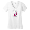 i run like a girl try to keep up Women's V-Neck T-Shirt