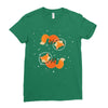 space fox Ladies Fitted T-Shirt