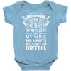 I Am A July Woman Baby Bodysuit