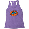 goofy pumpkin Racerback Tank