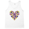Pansy Heart Tank Top