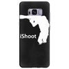 ishoot   camera photographer trained shooting funny gun photo gift tee Samsung Galaxy S8 Plus Case