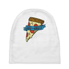 life is a pizza party Baby Beanies