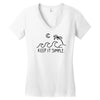 keep it simple Women's V-Neck T-Shirt