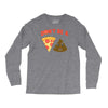 don't be a pizza of shit poop Long Sleeve Shirts