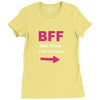 she thinks i'm crazy Ladies Fitted T-Shirt