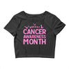 breast cancer awareness month Crop Top