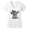 vintage banjo Women's V-Neck T-Shirt